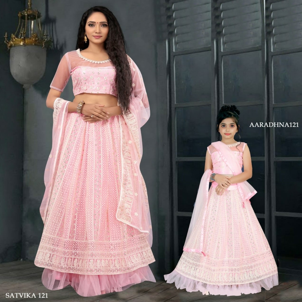 Mother and daughter lehenga